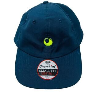 NEW! Imperial Small Fit Adjustable Hat Cap UPF 50+ Navy Blue